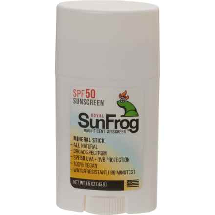 ROYAL SUN FROG Body Sunscreen Stick - SPF 50, 1.5 oz. in Spf50