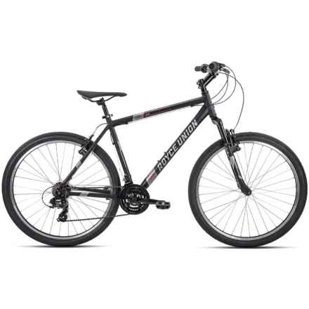 Royce Union RMT 21-Speed All-Terrain Mountain Bike - 27.5” (For Men) in Matte Black