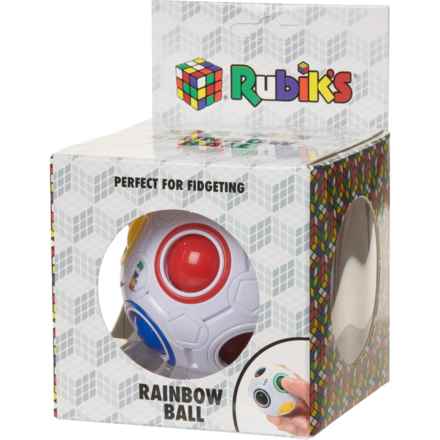 Rubik's Rainbow Puzzle Ball in White
