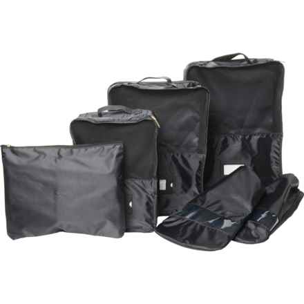 RUBY + CASH Deluxe Packing Set - 6-Piece, Black in Black