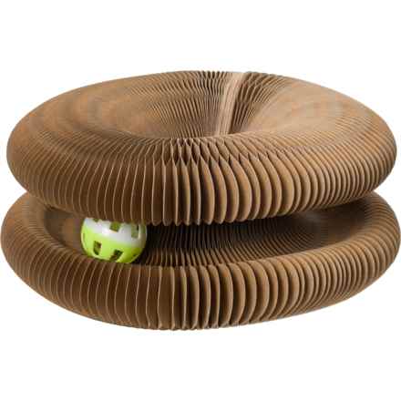 Ruff & Whiskerz Cardboard Catz Spinner Cat Toy - 8.5" in Multi