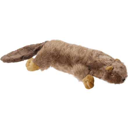 Ruff & Whiskerz Stufferz Groundhog Dog Toy - 12” in Beaver