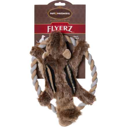 Ruff & Whiskerz Wildlife Flyerz Dog Toy - 12”, Squeaker in Multi