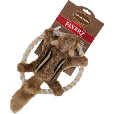 Ruff & Whiskerz Wildlife Flyerz Dog Toy - 12”, Squeaker in Multi