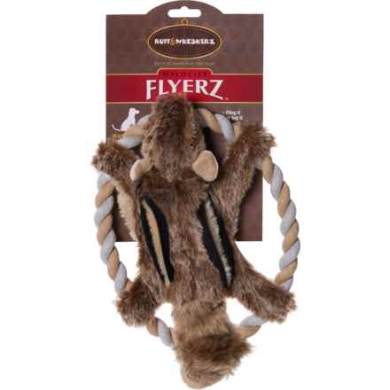 Ruff & Whiskerz Wildlife Flyerz Dog Toy - 12”, Squeaker in Wildlife