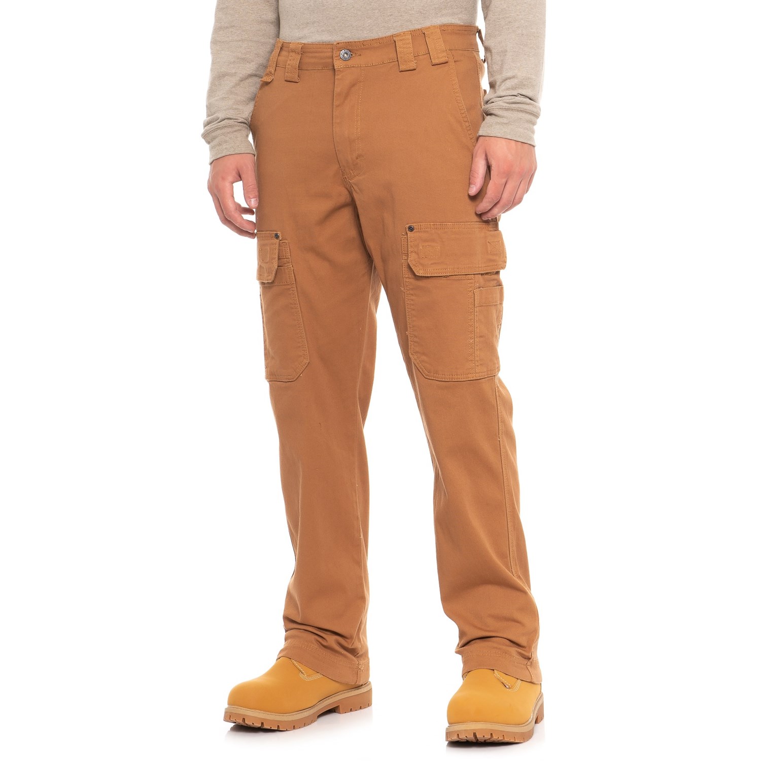 Ruff Hewn Flex Canvas Utility Cargo Pants (For Men) - Save 42%