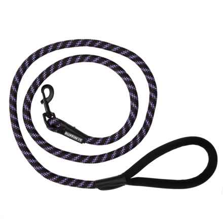 Ruffin' It Climbing Rope Dog Leash - 6” in Black