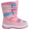 678PC_2 Rugged Bear Multicolor Snow Boots (For Girls)
