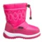 311KV_4 Rugged Bear Pink Snow Boots (For Little and Big Girls)