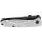 7154F_3 Ruko Shark White Tip Pocket Knife - Straight Edge, Liner Lock
