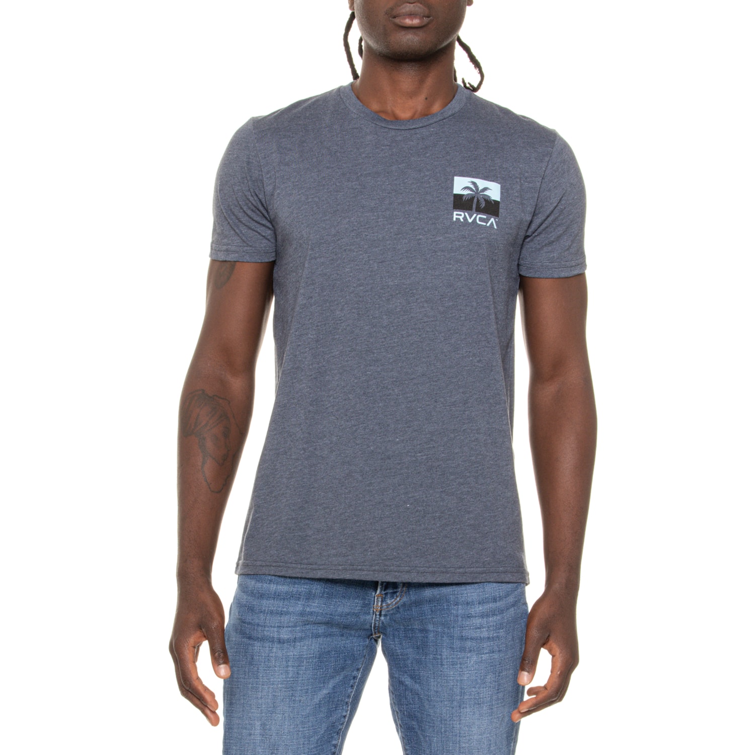 Acute Graphics Sign RVCA Acute Graphic Print T-Shirt - Short Sleeve - Save 72%
