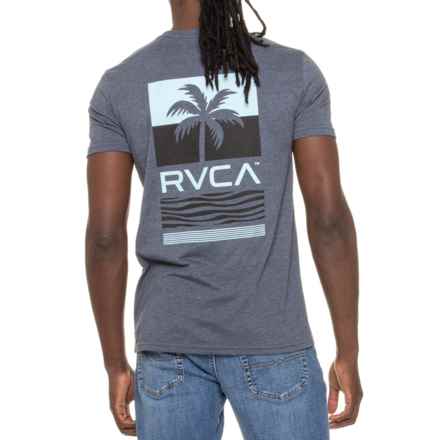 RVCA Acute Graphic T-Shirt - Short Sleeve in Navy H