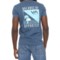RVCA Beech Graphic T-Shirt - Short Sleeve in Indigo Blk