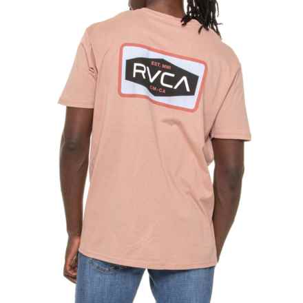 RVCA Happy Hour Graphic T-Shirt - Short Sleeve in Pale Mauve