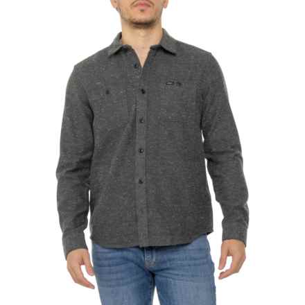 RVCA Harvest NEPS Flannel Shirt - Long Sleeve in Black