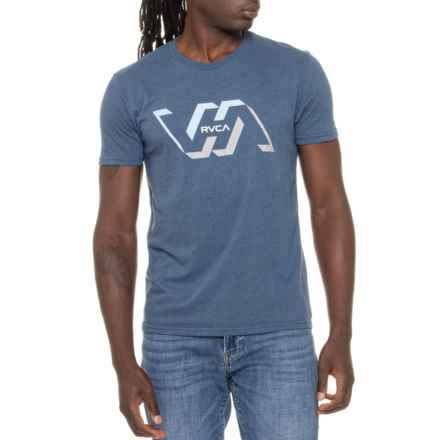 RVCA Memory Graphic T-Shirt - Short Sleeve in Indigo Blk