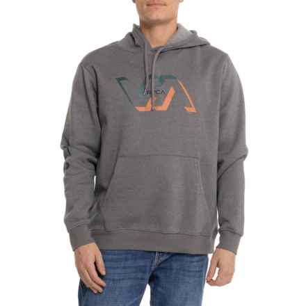 RVCA Oliver Hoodie in Heather Grey