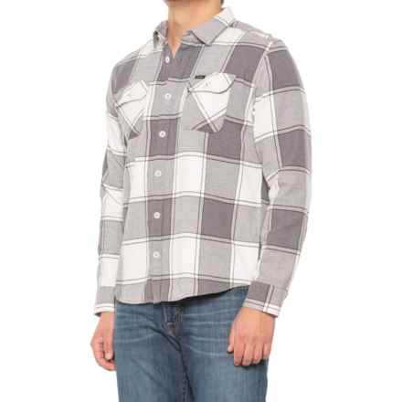RVCA That’ll Work Flannel Shirt - Long Sleeve in Smoke