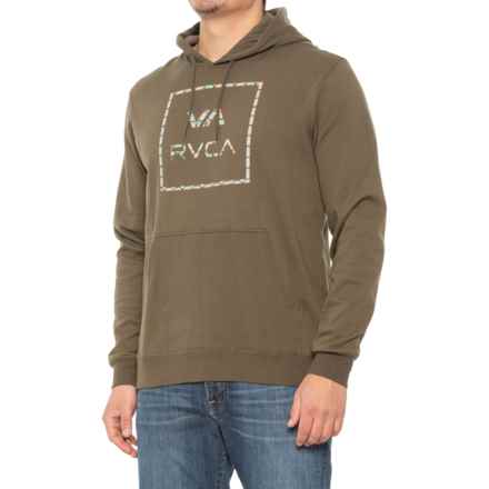 RVCA VA All the Way Fill Hoodie in Olive