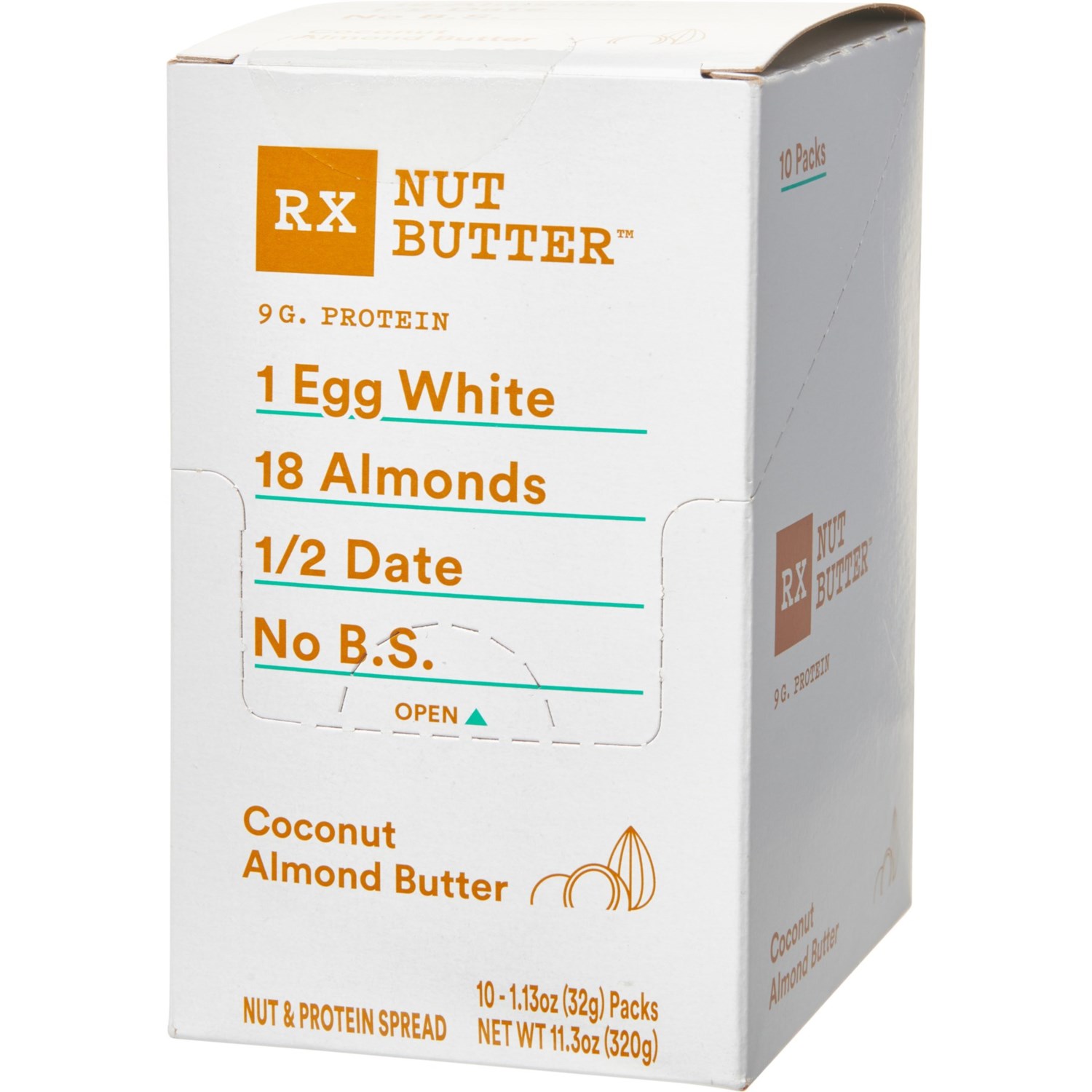 RX BAR Coconut Almond Nut Butter Protein Spread 10Count, 11.3 oz. Save 28