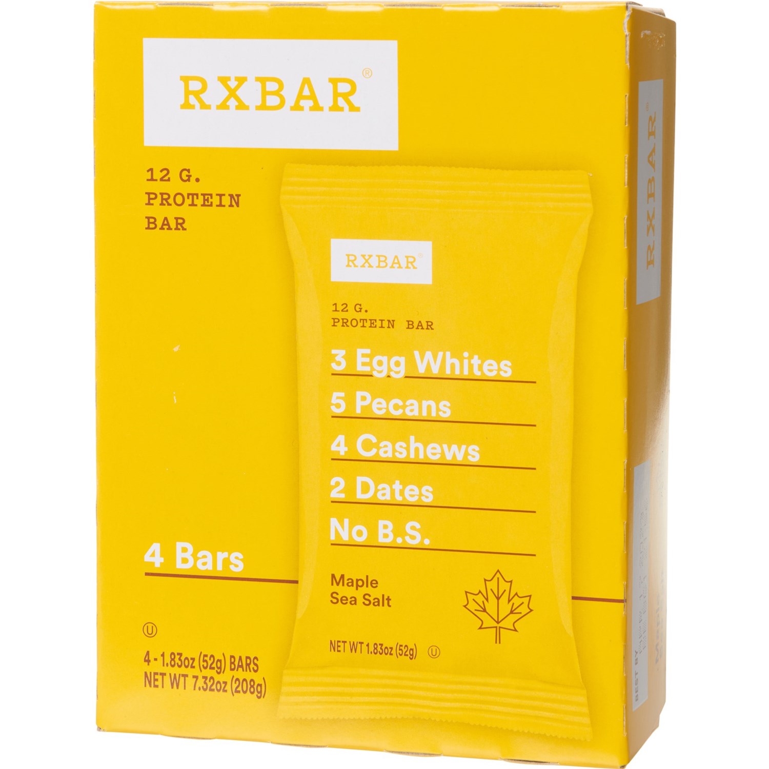 RX BAR Maple Sea Salt Protein Bars 4Count Save 28