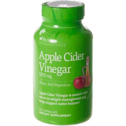 RX Select Apple Cider Vinegar Supplement Capsules - 90-Count in Multi