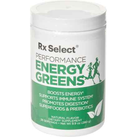 RX Select Performance Energy Greens Drink Mix - 28 Servings in Multi