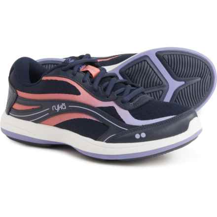 ryka Agility Walking Shoes - Leather (For Women) in Navy Blue