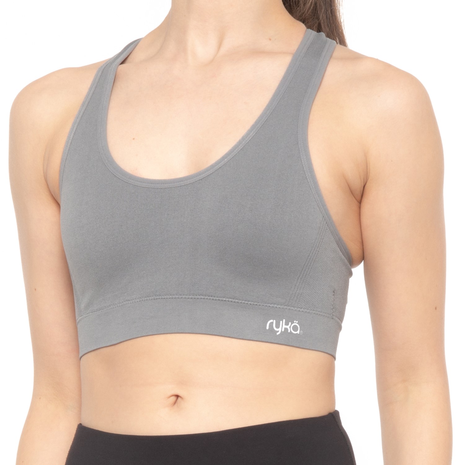 ryka Crochet Racerback Sports Bra (For Women) Save 40