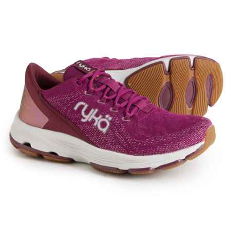 ryka Devotion X Walking Shoes (For Women) in Berry Pink