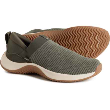 ryka Encore Knit Plus Sneakers - Slip-Ons, Wide Width (For Women) in Alpine Green