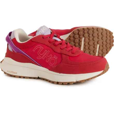 ryka Jog On Sneakers (For Women) in Salsa Red