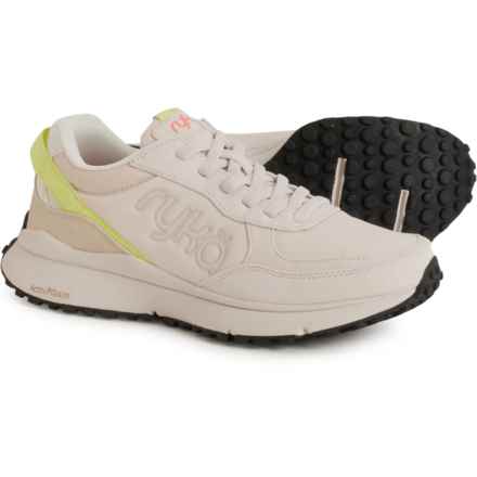 ryka Jog On Sneakers - Wide Width (For Women) in Sand Beige