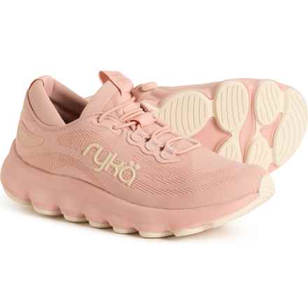 ryka Podflow EZ Walking Sneakers (For Women) in Rosy Peach