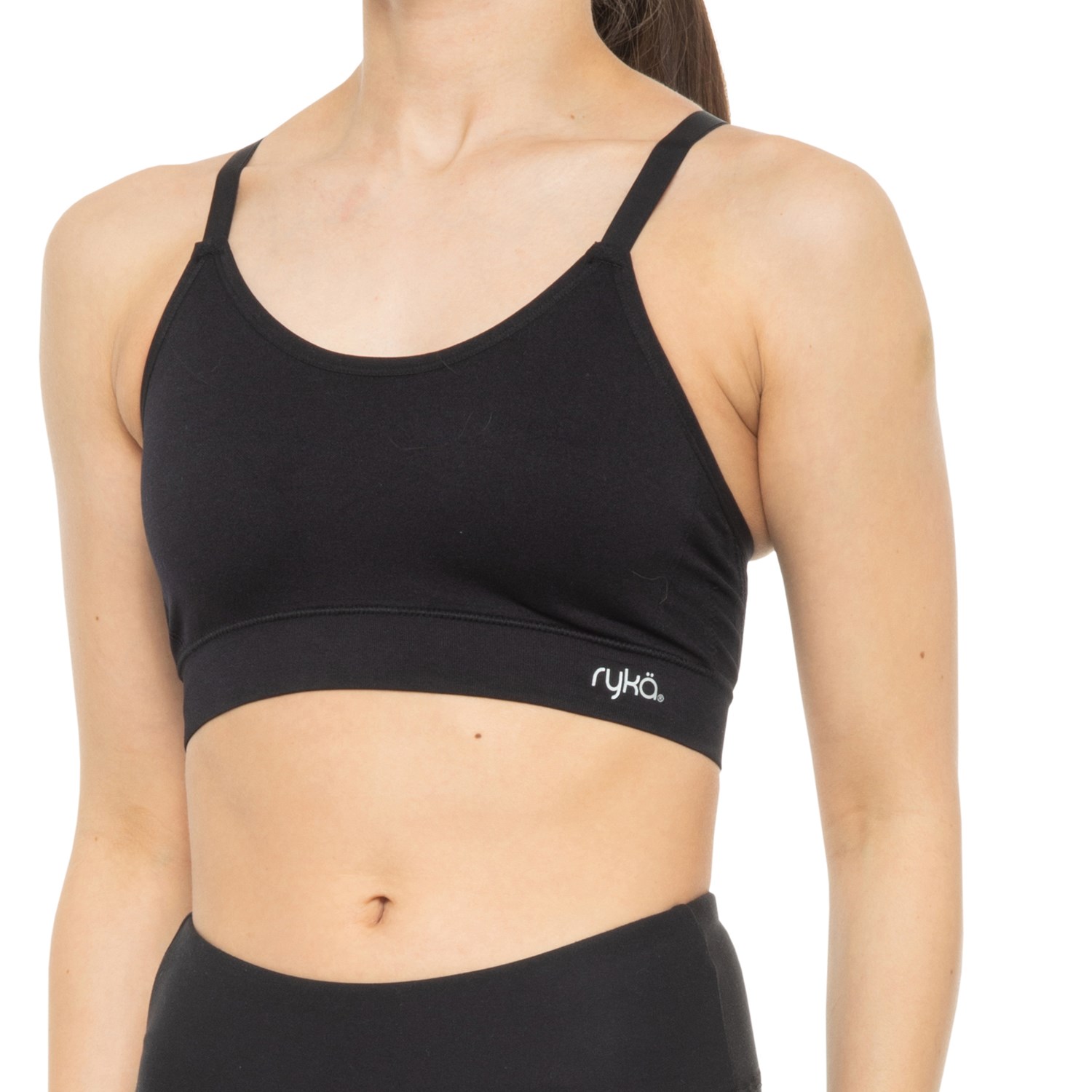 ryka Seamless Crochet Cami Sports Bras (For Women) Save 40