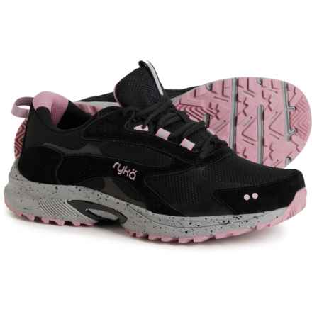 ryka Sky Stride Sneakers - Wide Width (For Women) in Black