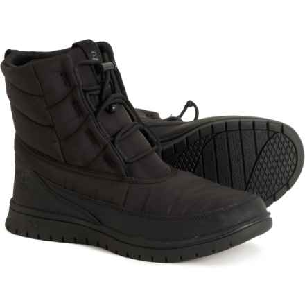 ryka Solace Winter Boots - Wide Width (For Women) in Black Black