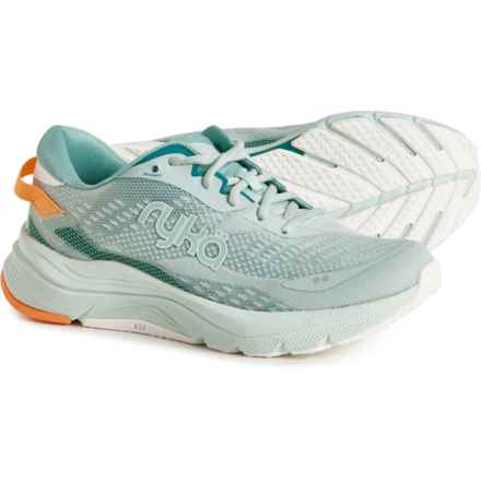 ryka Utopia Running Shoes - Wide Width (For Women) in Sea Green