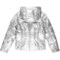 621UX_2 S13/NYC Metallic Mogul Down Jacket (For Big Girls)