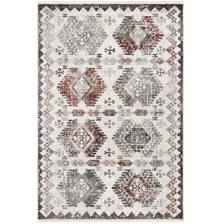 Safavieh Handwoven Multi-Print Area Rug - Merino Wool, 5’3”x7’7”, Multi in Multi