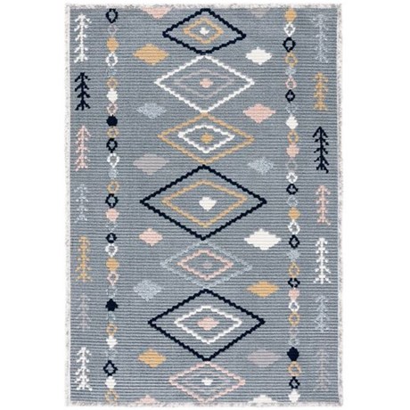 Safavieh Pet-Friendly Area Rug - 4x6’, Grey-Multi in Grey/Multi