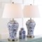 442UY_2 Safavieh Spring Blossom Table Lamps - Set of 2