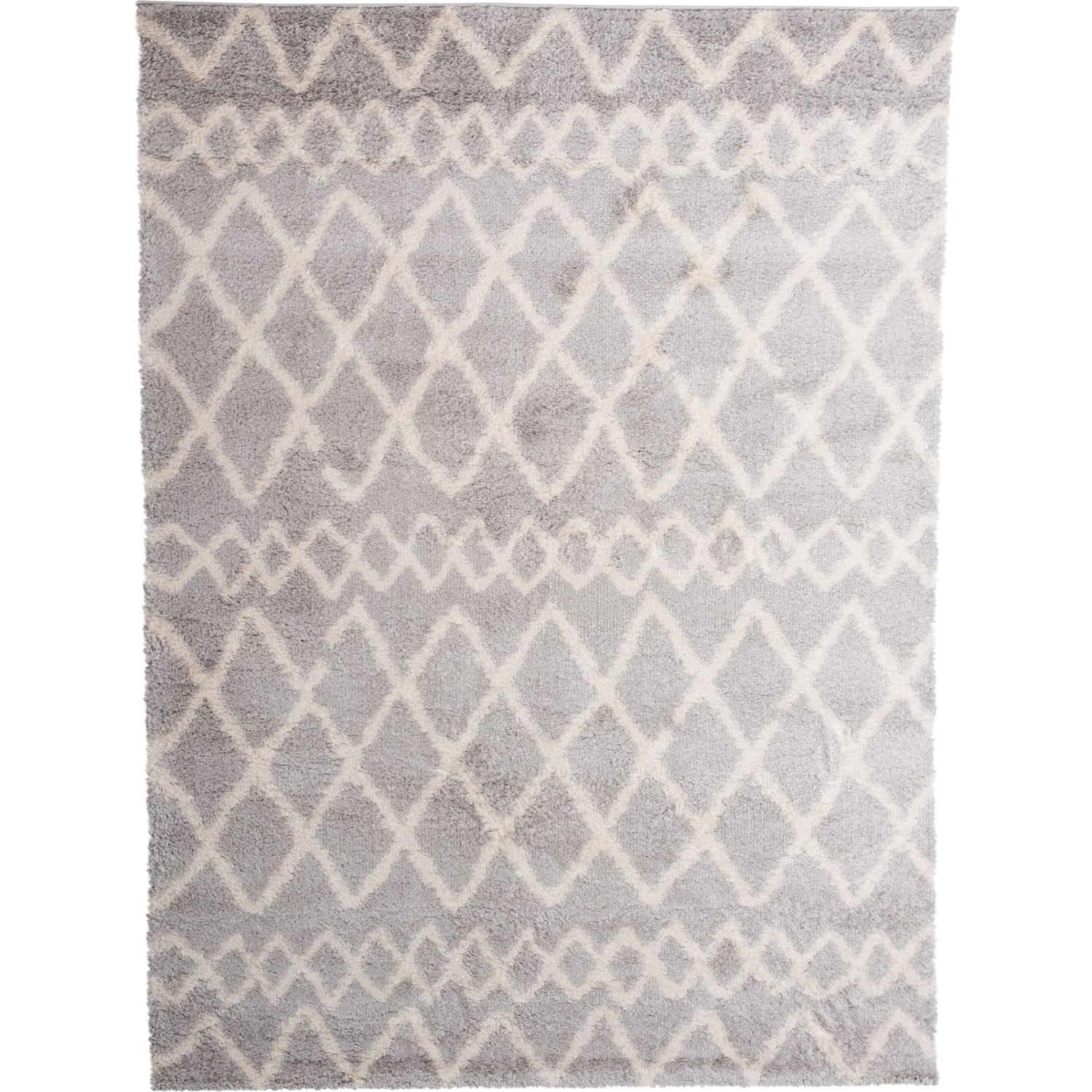 Safavieh Wool Berber Shag Area Rug 5x7’, Light GreyCream Save 20
