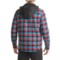 230UR_2 Saga Hooded Flannel Jacket - Insulated (For Men)