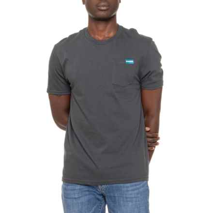 Sage Logo Pocket T-Shirt - Short Sleeve in Charcoal