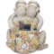 9MFNC_2 Sagebrook 12" Frog with Solar Goggles Garden Statue
