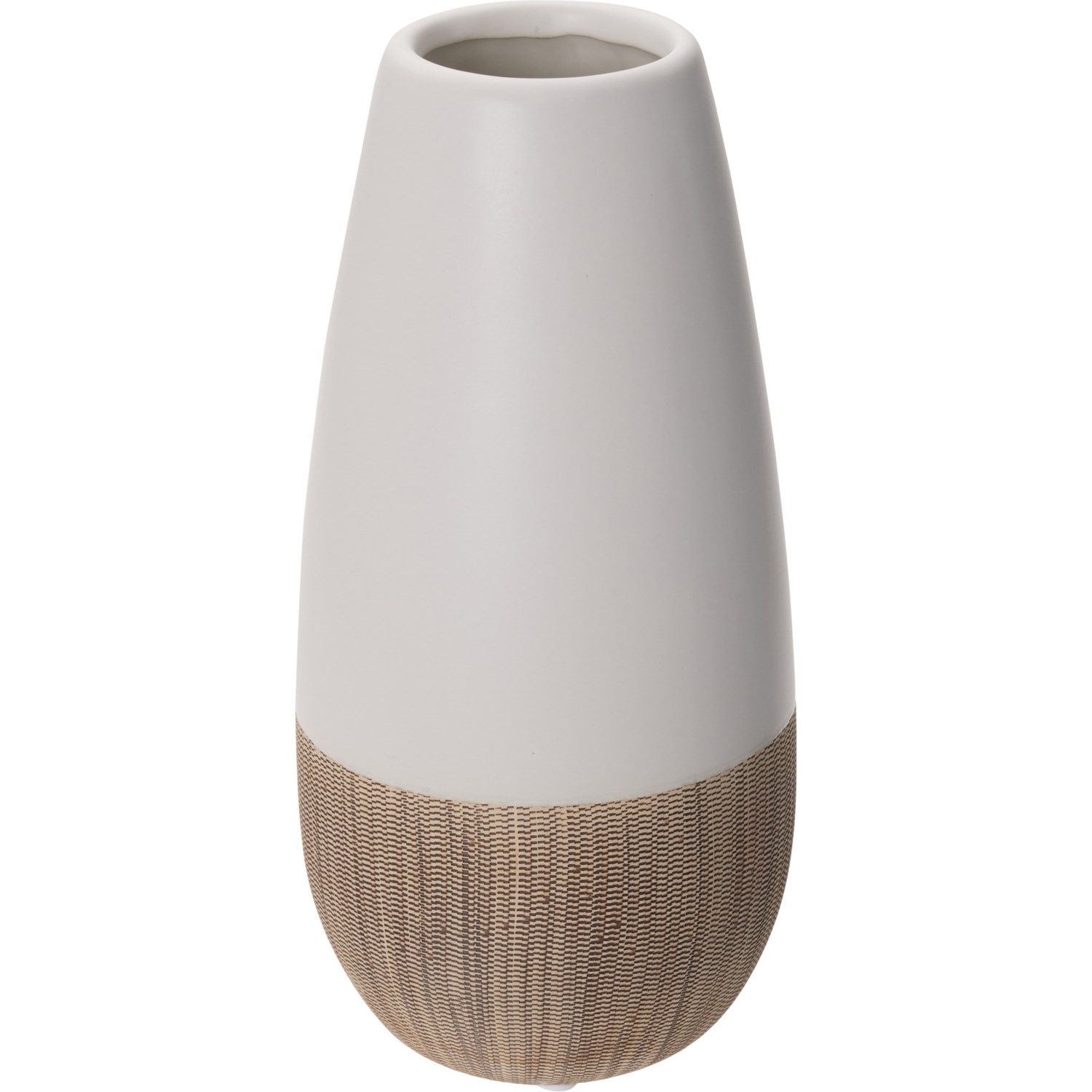 Sagebrook Ceramic 2-Tone Vase - 9.5” - Save 27%