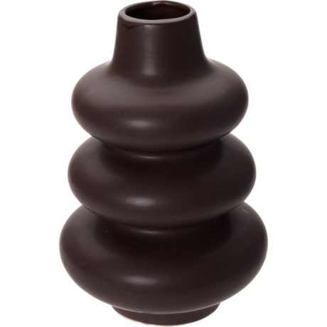 Sagebrook Stacked Spheres Vase - 9” in Java