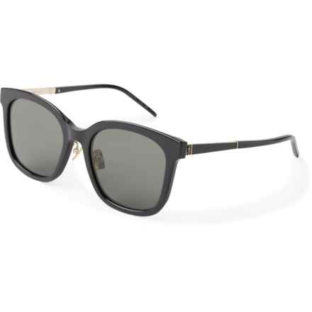 SAINT LAURENT Made in Italy Best Sunglasses (For Women) in Black Gold Grey