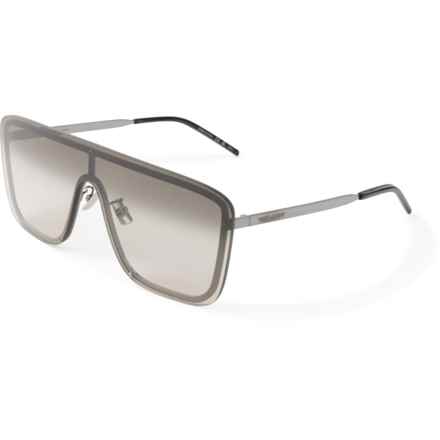 SAINT LAURENT Made in Italy SL Sunglasses (For Men and Women) in Ruthenium/Ruthenium Grey